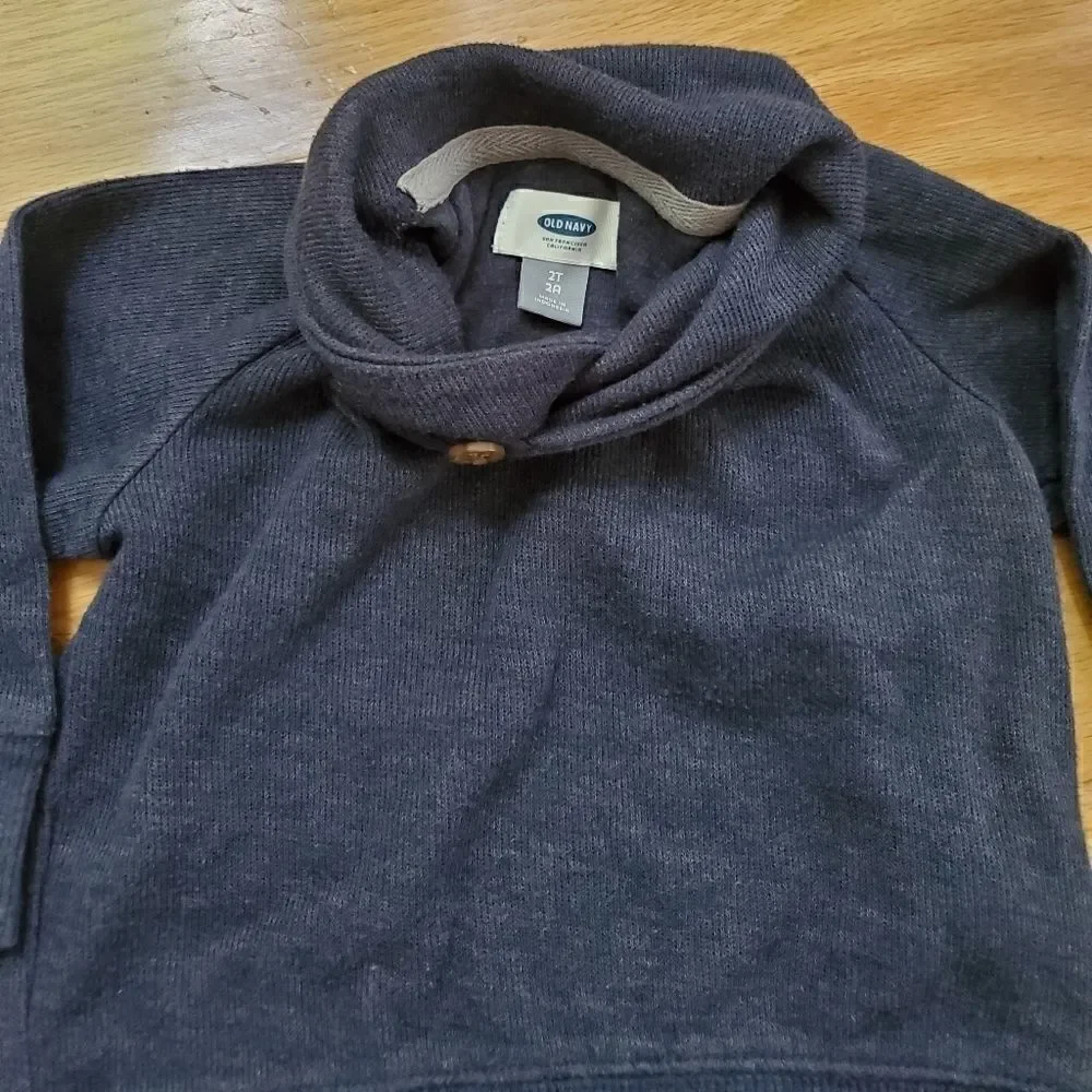 Old Navy Sweater and Zip Hoodie Set 2T